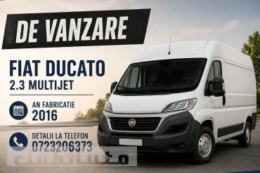 Fiat ducato 2,3 multijet euro 5 an 2015